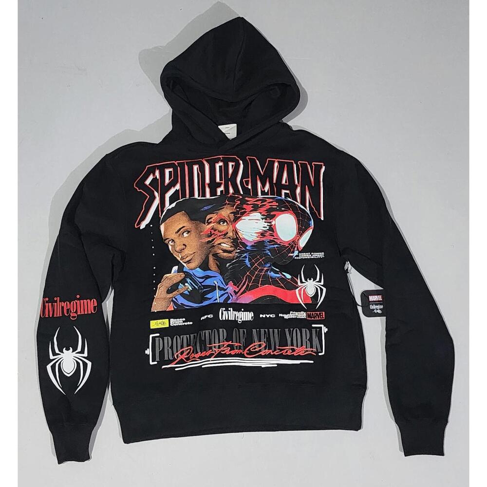 Civil Regime x Spiderman Collab Hoodie!
